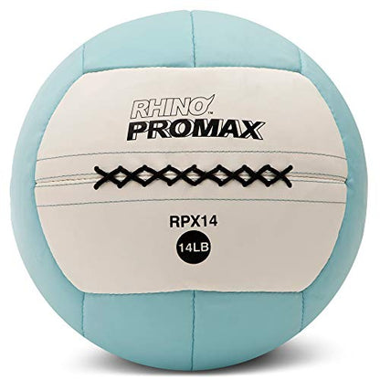 Champion Sports Rhino Promax Wall Balls - Soft Shell Non-Slip Grip for Weightlifting, Plyometrics, Cross Training, & Home Gym