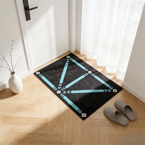 Soccer Training Mat, 15.75×23.62 IN Non-Slip Absorbent Stain Resistant Practice Pad for Indoor & Outdoor Football Training
