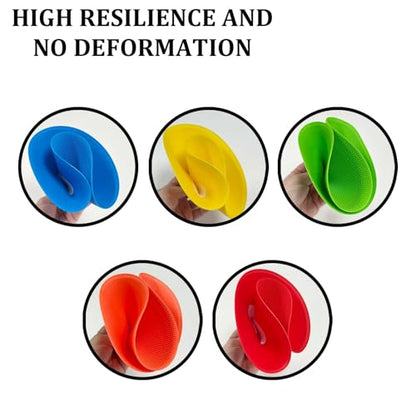 9 Inch Poly Spots, 10/24 Anti-Slip Spot Markers Floor Spots, Waterproof Flat Filed Cones Poly Dots for Agility Drills, Basketball, Football Training, Sport Activities and Exercise