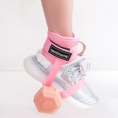 Adjustable Adjustable Feet Dumbbell Attachment,Feet Weight Lifting-Foot Weights for Exercise, Leg Extensions,Tibialis Trainer,Leg Lift Exercise Equipment - color: Style 3-Pink 1pc