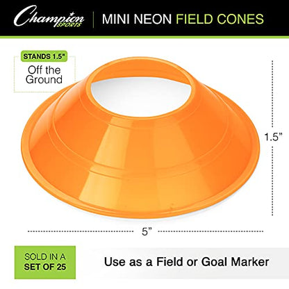 Champion Sports - color: Neon Green, size: 5 Inch Diameter