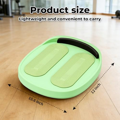 Calf stretcher slant board, 15-Level Adjustable Slant Board for Plantar Fasciitis, Shin Splints & Achilles Tendonitis, Lightweight Ankle Stretch Board for Home Gym or Travel - color: Green