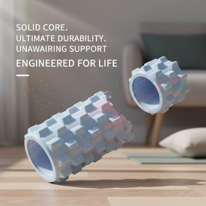 Gradient Foam Roller Deep Tissue Massage - High Density Trigger Point Muscle Roller for Back Pain & Yoga Recovery (1 Pack) - color: 1 Pack