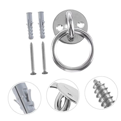 KICHOUSE Wall Mount Suspension Ceiling Anchor Bracket for Straps and Rings