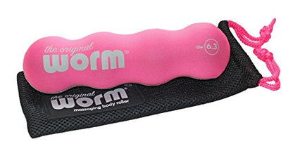 The Original Worm-Combines Massage Balls & Foam Roller for Neck, feet, Back, Shins, Calves, hips, Glutes. Portable. Great Travel Roller for Plane and car. Easy to use.