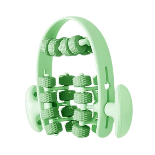 Leg Roller for Muscle Recovery and Deep Tissue Relief for Indoor Yoga and Fitness, Green - color: Green
