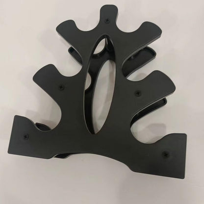 Neoprene Dumbbell Rack Hand Weights Bracket Display Storage Stand Organizer Lightweight Plastic Assemble 6 Position Holder for Hand Weight Dumbbells 1LB-15LBS Gym Fitness