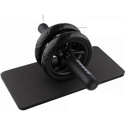 Exercise Wheels Stable Exercise Roller Abdominal Wheel Roller Non-Slip Tire Pattern Fitness Gym Exercise Dual Ab Roller Wheel New
