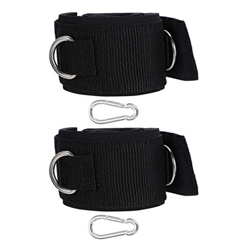 2Pcs Thigh Strap Fitness Ankle Straps Legs Cuff Adjustable Strength Training Accessories Exercise for Taekwondo Football Running