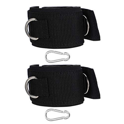 2Pcs Thigh Strap Fitness Ankle Straps Legs Cuff Adjustable Strength Training Accessories Exercise for Taekwondo Football Running