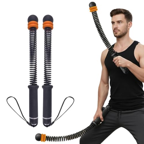 Ropeless Battle Rope with Adjustable Weights, Heavy Duty Portable Cordless Battle Ropes, Easy-to-Carry Silent Fitness Tool for Total-Body Sculpting, Cardio & Fat Burn, Home Gym Strength - color: Black