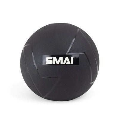 SMAI Slam Ball - Heavy-Duty Rubber, Sand-Filled - Durable, Pliable, and Tacky - Medicine Ball for Drops, Throws, Slams, and Full Body Workouts