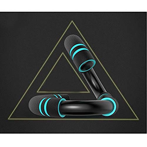 S Shape Push-up Stand Aluminium Alloy Home Fitness Chest Training Equipment