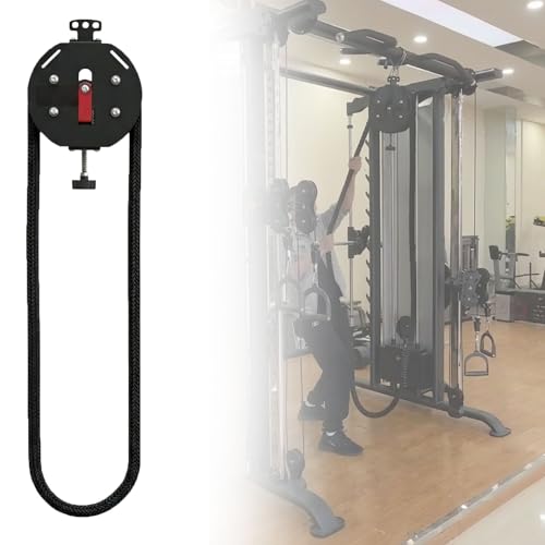 All In One Endless Rope Trainer For Strength Training Portable Cable Machine With Smooth Resistance For Garage Gym Cardio Intervals Physical Therapy Recovery Tool