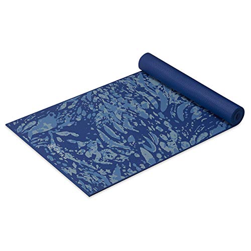 Gaiam Gaiam Yoga Mat Premium Print - color: Coastal Blue