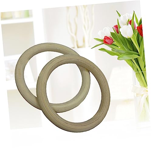 Solid Gymnastic Rings for Home Workout Ring Full Body Strength and Training