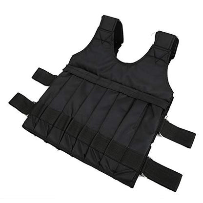 20kg Weighted Vest, Adjustable Bodybuilding Weight Vest with Removable Sandbags Fitness Training Gym Heavy Body Exercise for Weight Training Exercise