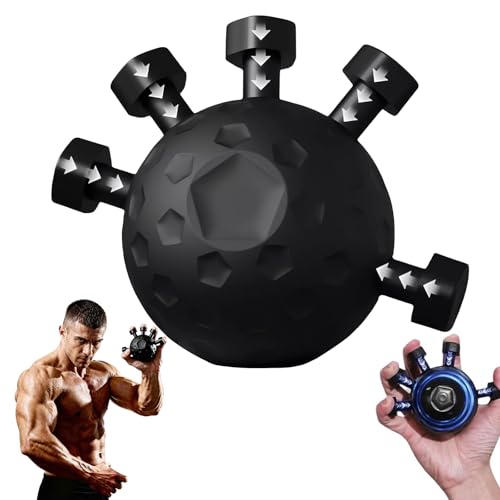 NEDVI Finger Grip Strengthener, 2026 New Hand Forearm Trainer, Arm Toning Shaper and Wrist Strengthener Ball,Portable Adjustable Hand Grip Strengthener for Gym, Piano and Guitar Training