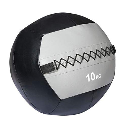 Medicine Ball Weighted Slam Wall Ball for Cardio Workout and Core Training – Ideal for Squat, Lunge, and Partner Toss, 1kg-10kg (9kg 10KG) - size: 10KG