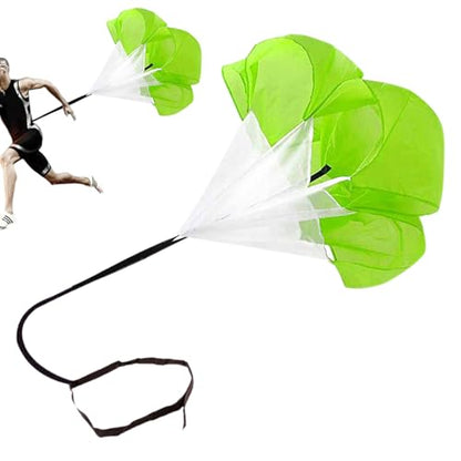 Parachute for Speed Training | Portable 59 Inch Parachute for Running - Strength Training Football Running Parachutes for Speed and Acceleration