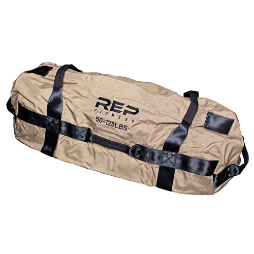 REP Fitness Sandbags - Heavy Duty Workout Sandbags for Training, Cross-Training Workouts, Fitness, Exercise and Military Conditioning - Multiple Sizes and Colors - color: Large-Tan