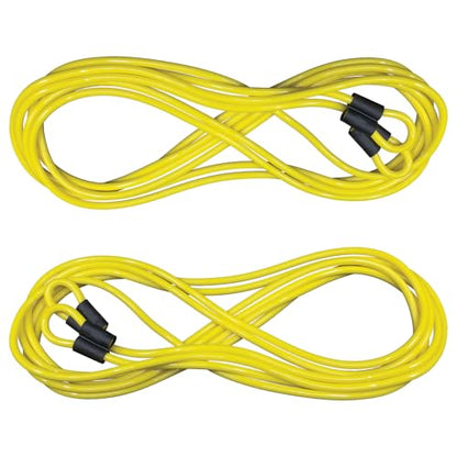 Champion Sports Double Dutch Speed Rope – Durable Vinyl Jump Rope for Fitness & Training, Multiple Lengths - size: 12 Ft (Set of2 Ropes)