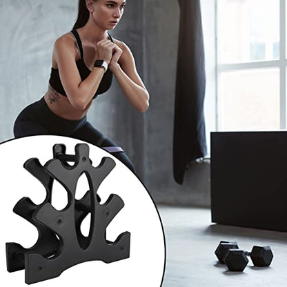 1 Pack Dumbbell Rack Stand, 3 Tier Dumbbell Bracket