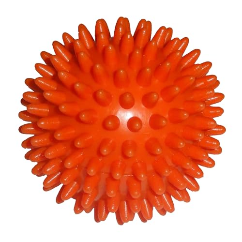 Soft-Spike Massage Ball, Trigger Point Therapy Ball for Muscle Tension Relief, Plantar Fasciitis, Myofascial Release, Size, Orange - color: Orange, size: 6cm