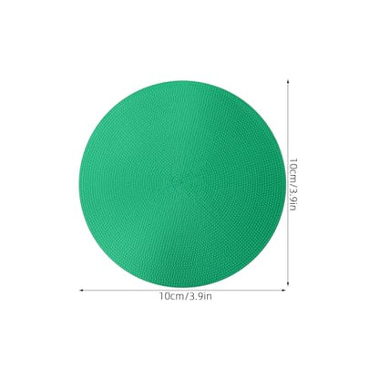 18pcs Sport Spot Markers, Non-Slip Carpet Spots Circle Floor Dots for Soccer Basketball Agility Training, Gym Pe Sports Drill Markers with Carry Bag