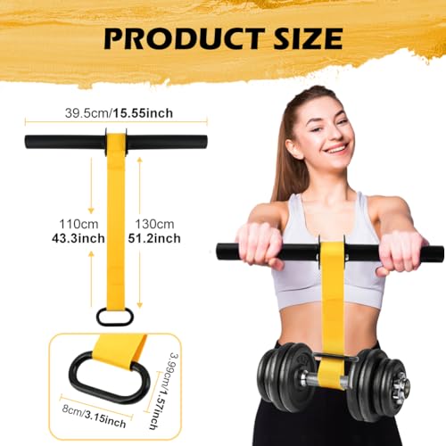 Forearm Strengthener and Wrist Roller,Forearm Trainer with Thicker Handle and Adjustable Strap,Grip Strength Trainer for Hand, Wrist
