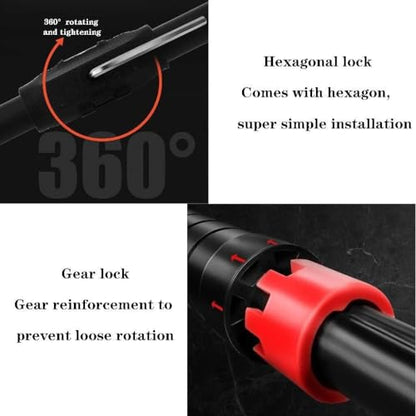 Portable Adjustable Pull Up Bar for Doorway, Chin-Up Bar, No Drill Installation, Unisex Fitness Equipment for Home and Office