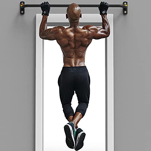 Wall Mounted Pull Up Bar And Dip Station, Multifunctional Chin Up Bars Heavy Duty Strength Training Fitness Bar, Max Load 550 Lb