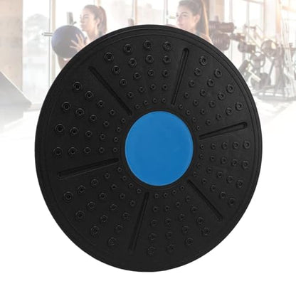 Balance Board Plastic Anti Slip Exercise Balance Stability Trainer, Core Strength Training Equipment, Portable Balance Board for Home Gym Workout and Injury Recovery