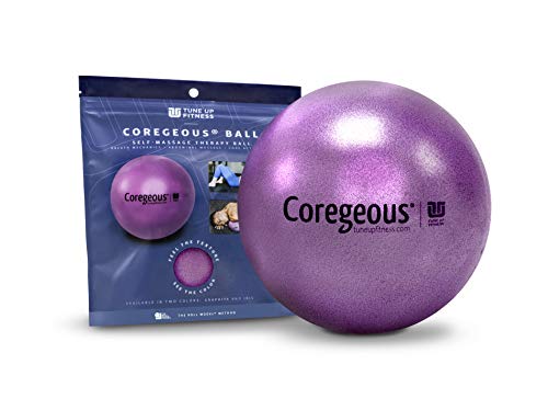 Tune Up Fitness – Coregeous Ball | Psoas Release Tool, Abdominal, Belly & Lower Back Release | Core Ball, Exercise Ball for Low Back, Stress & Digestive Relief, Improved Breathing & Sleep (Iris) - color: Iris