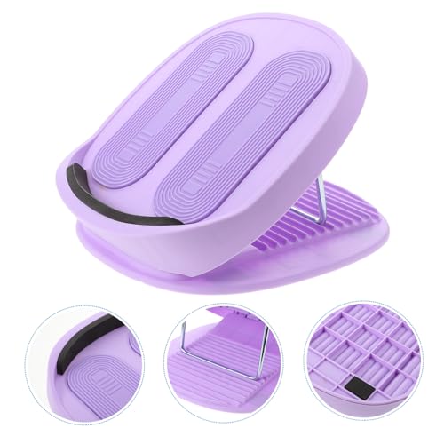 BESPORTBLE Incline Foot Stretch Board Adjustable Gear Calf Stretching Device for Enhanced Ankle Mobility and Leg Flexibility Foldable Wood Design with Non Slip Surface for Home Use