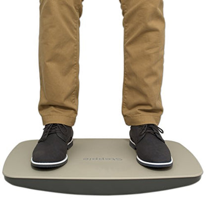 Victor Steppie Balance Board, 22-1/2" by 14-1/2" by 2-1/8", 2 Tone Gray
