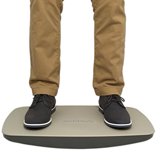 Victor Steppie Balance Board, 22-1/2" by 14-1/2" by 2-1/8", 2 Tone Gray