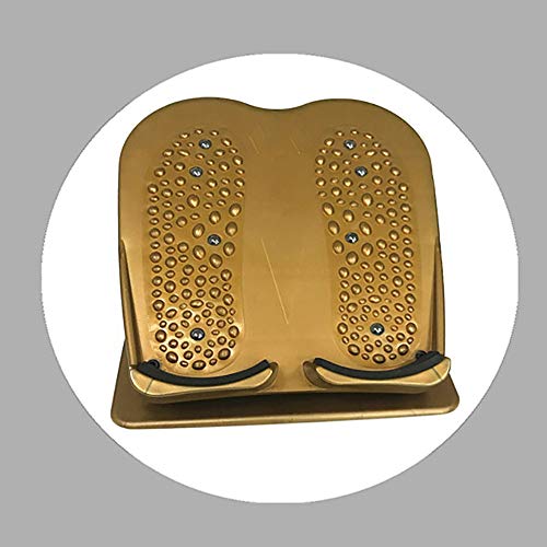 Calf Stretcher Slant Board, Achilles Tendon Stretcher, Adjustable Incline Boards Slant Board Positions Foot Stretch Wedge Board for Hamstring Achilles Leg Muscle Exercise,Gold - color: Gold