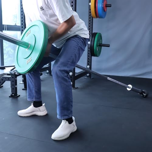 Landmine Attachment for Barbell,barbell landmine with 360° Rotation for Press, Row, Spin, Split Squats landmine base for Gym Home T Bar Row Attachment Fit 1" & 2" Olympic Barbell