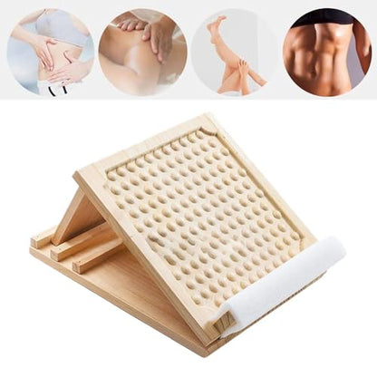 Menolana Slant Board Wooden Calf Stretcher Adjustable Foot Incline Board Leg Stretch Ankle Exercise Training Equipment with Anti Slip Design and Foldable