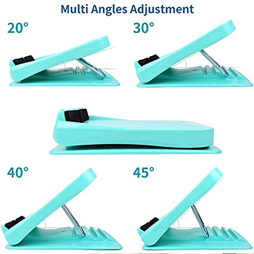 Slant Board, Adjustable Incline Board and Calf Stretcher, Stretch Board for Stretching Tight Calves or Plantar Fasciitis，Foot Stool Adjustable Strength Training Equipment Leg Exercise Machines