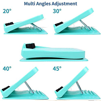 Slant Board, Adjustable Incline Board and Calf Stretcher, Stretch Board for Stretching Tight Calves or Plantar Fasciitis，Foot Stool Adjustable Strength Training Equipment Leg Exercise Machines