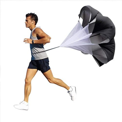 Parachute Speed Chute Resistance Parachute Physport 56 Inch Running Parachute for Maximize Acceleration Power Speed Through Resistance and Overspeed