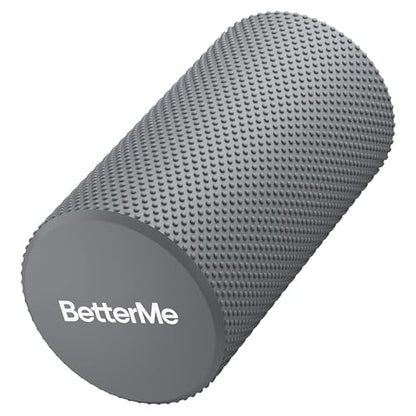BetterMe Foam Roller for Muscle Recovery – High Density Exercise Roller for Back &Legs – Deep Tissue Massage Roller for Tension, Relief & Stretching (Stone Gray) - color: Stone Gray