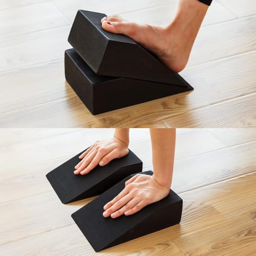 StrongTek Wedge & Balance Pod Set – Build Agility, Core Strength & Joint Stability for Yoga, Rehab, Fitness Training