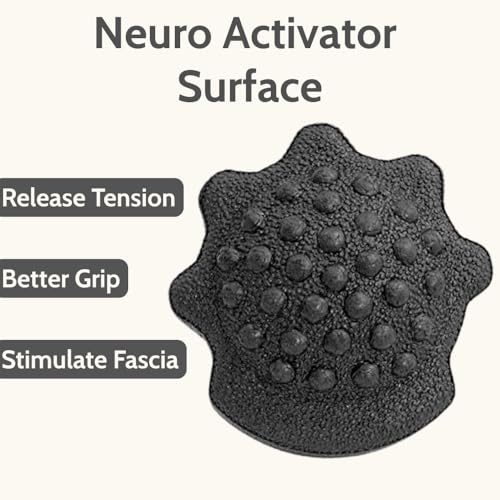ACTIVATOR - The Better Massage Ball for Myofascial Release, Trigger Point Therapy, Acupoint & Yoga. Foot Massage, Physical Therapy & Lacrosse Ball in One. 3 Surfaces for Advanced Muscle Release