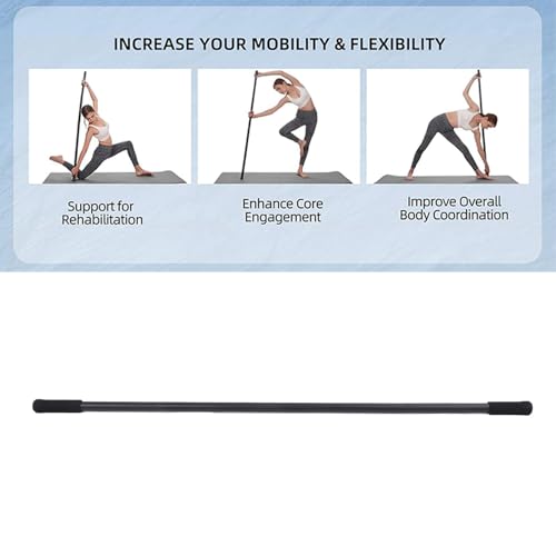 Yosoo Health Gear Adjustable Yoga Stretch Stick, 3 Lengths
