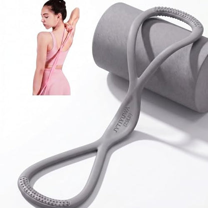 Resistance Bands with Handles,Figure 8 Resistance Band Elastic Fitness Bands Exercise Band for Home Yoga Gym Workout