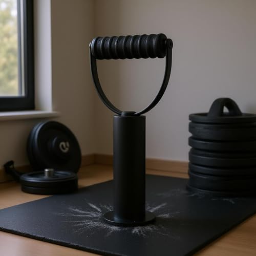 Plate-Loaded Kettlebell Grip Flat Base Fitness Equipment Compact Exercise Gear