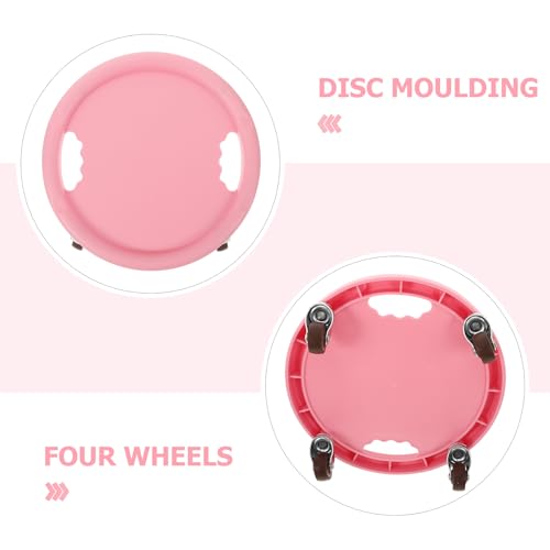 VANZACK Ab Wheel Roller Plate Four-Wheel Plate Professional Abdominal Muscle Training Wheel Plate Fitness Equipment for Gym Belly Disc Abdominal Training Roller Wheel Core Sliders